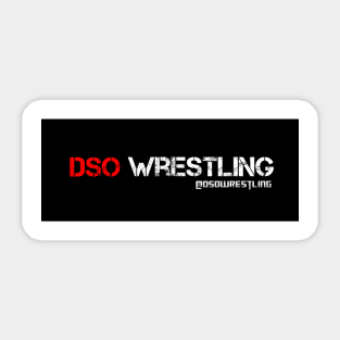 DSO Wrestling Merch Sticker